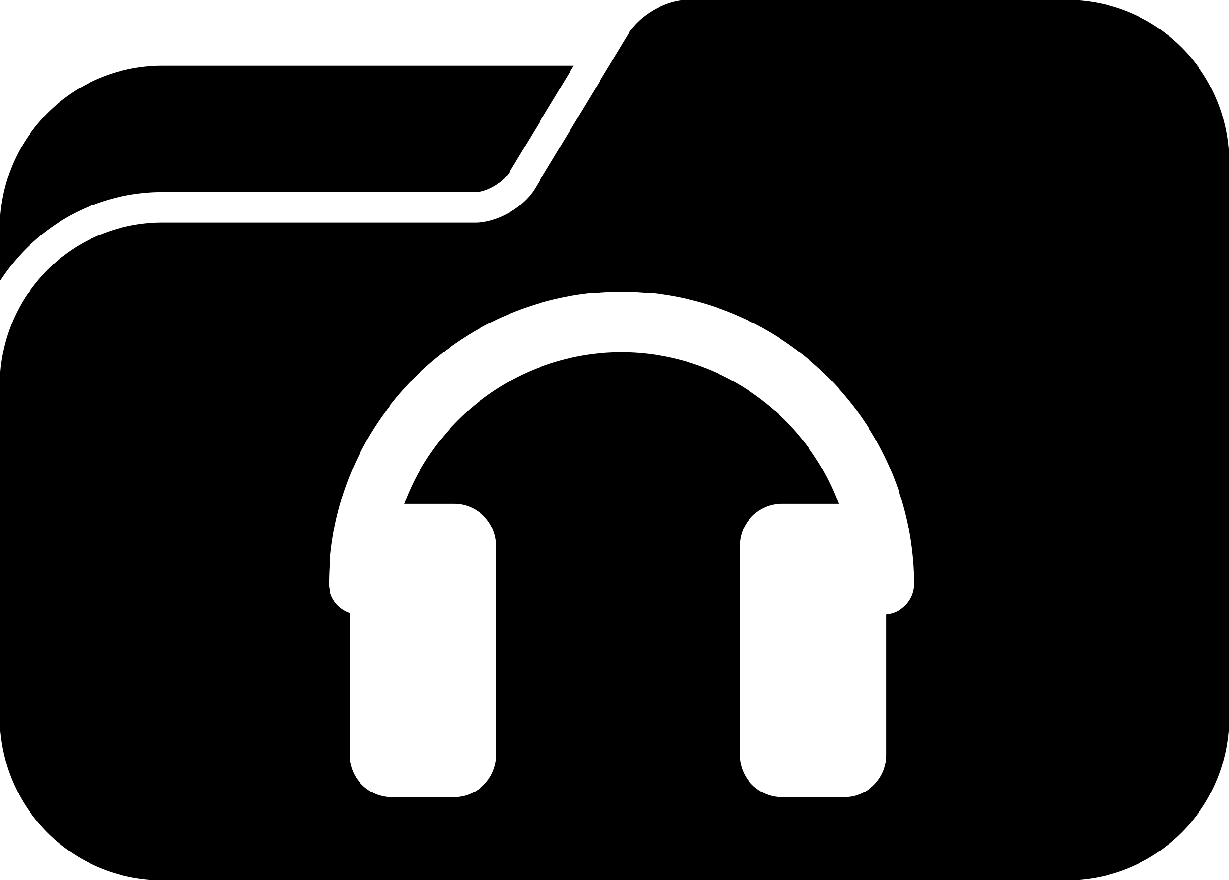Music Folder To Listen With Auriculars Silhouette Cutting Svg Files Free Vectors